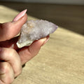 Natural cluster of sparkling spirit quartz from South Africa